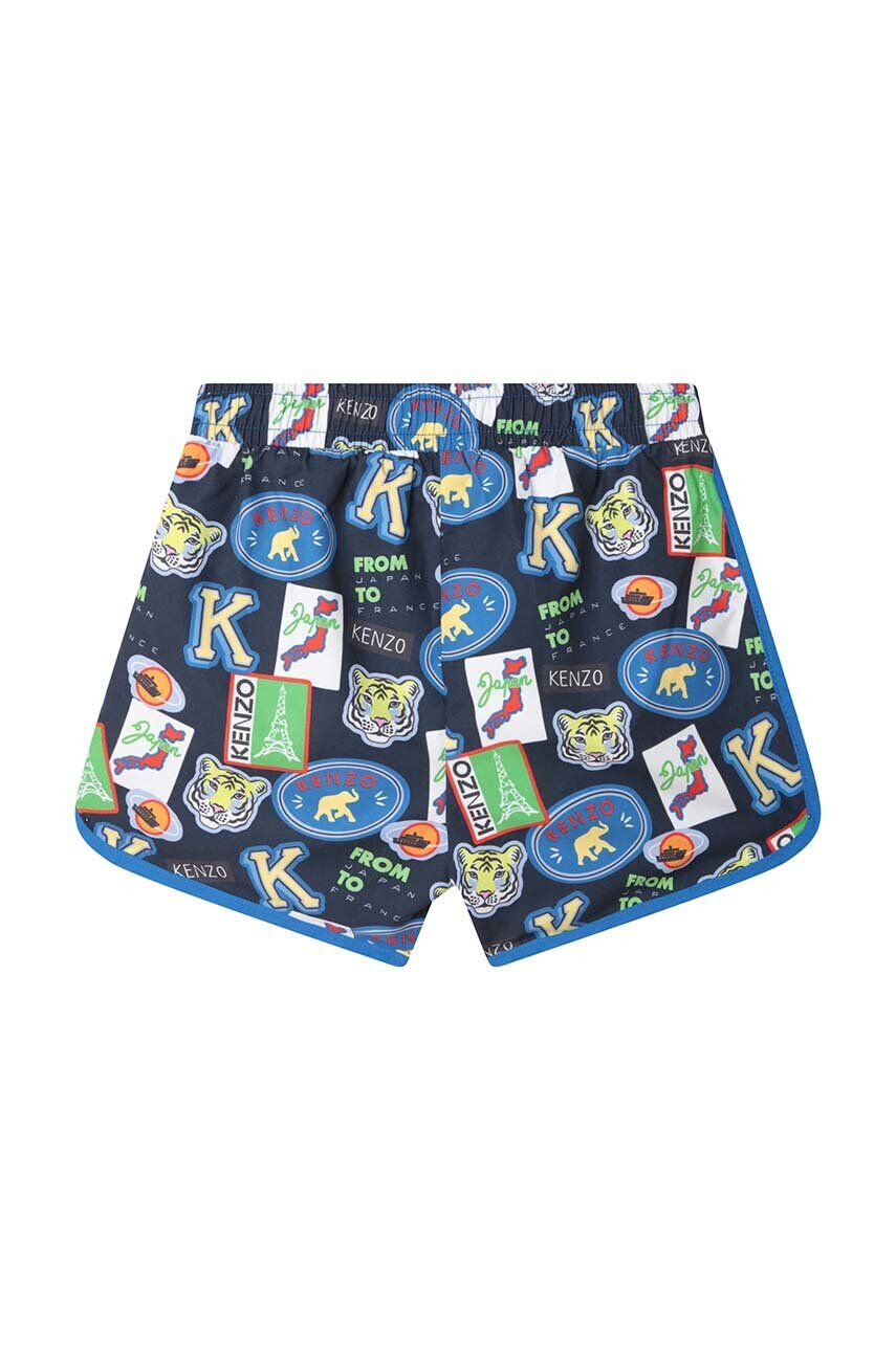 Kenzo kids pantaloni scurti de baie copii culoarea albastru marin - Pled.ro