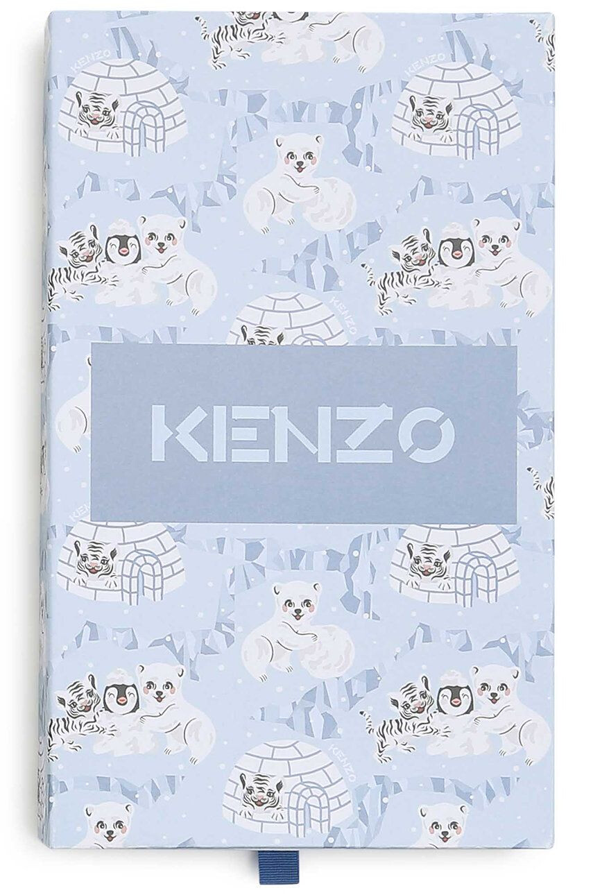 Kenzo kids Salopeta din bumbac pentru bebelusi - Pled.ro