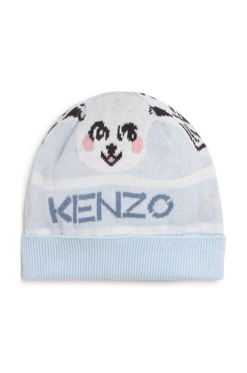 Kenzo kids Salopeta din bumbac pentru bebelusi - Pled.ro