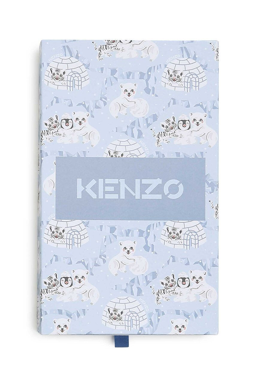 Kenzo kids Salopeta din bumbac pentru bebelusi - Pled.ro