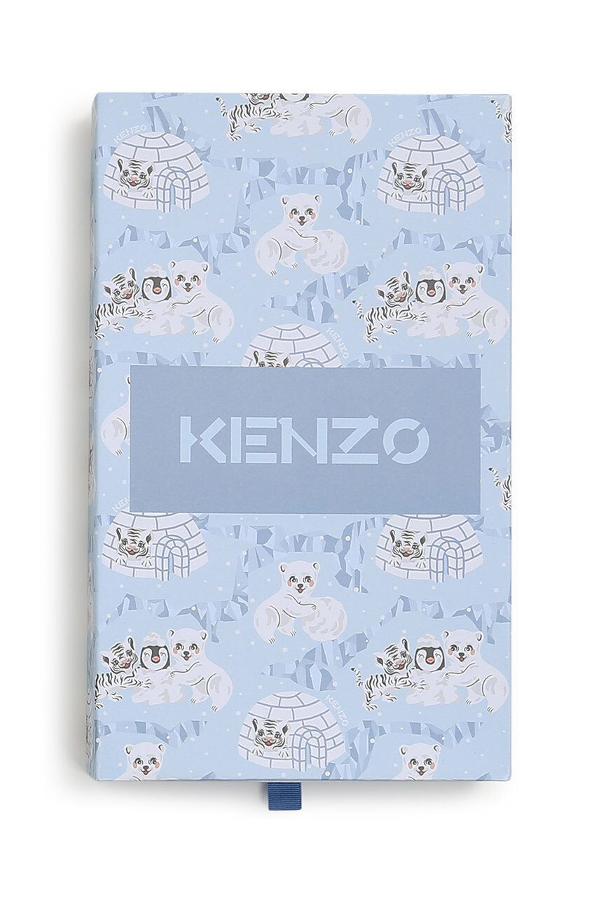 Kenzo kids Salopeta din bumbac pentru bebelusi - Pled.ro