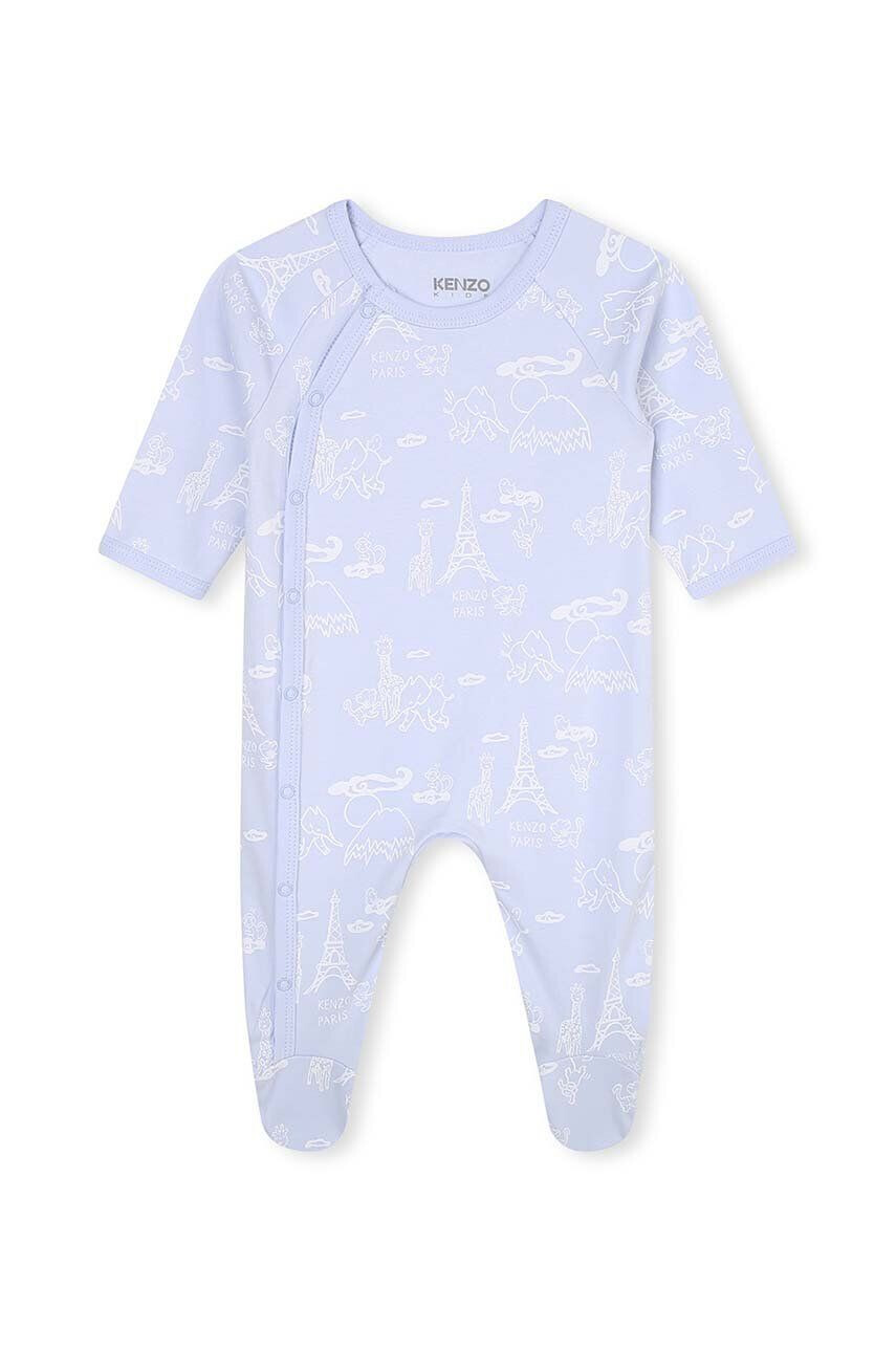 Kenzo kids salopete din bumbac pentru bebelusi 2-pack - Pled.ro