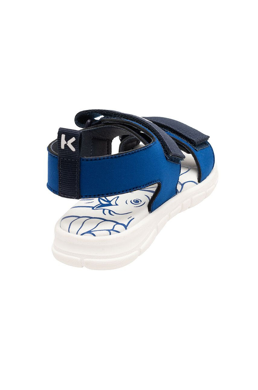 Kenzo kids sandale copii culoarea albastru marin - Pled.ro