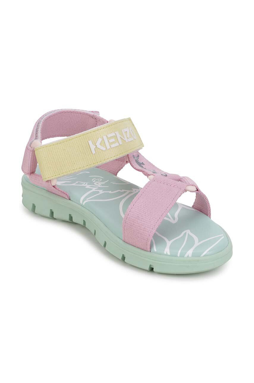 Kenzo kids sandale copii culoarea roz - Pled.ro