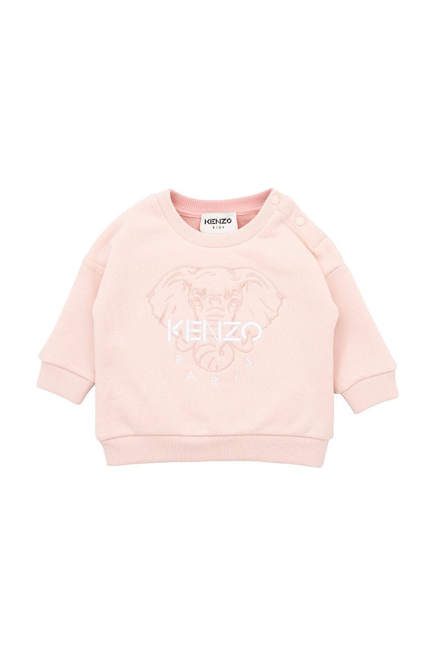 Kenzo kids trening de bumbac pentru copii culoarea roz - Pled.ro