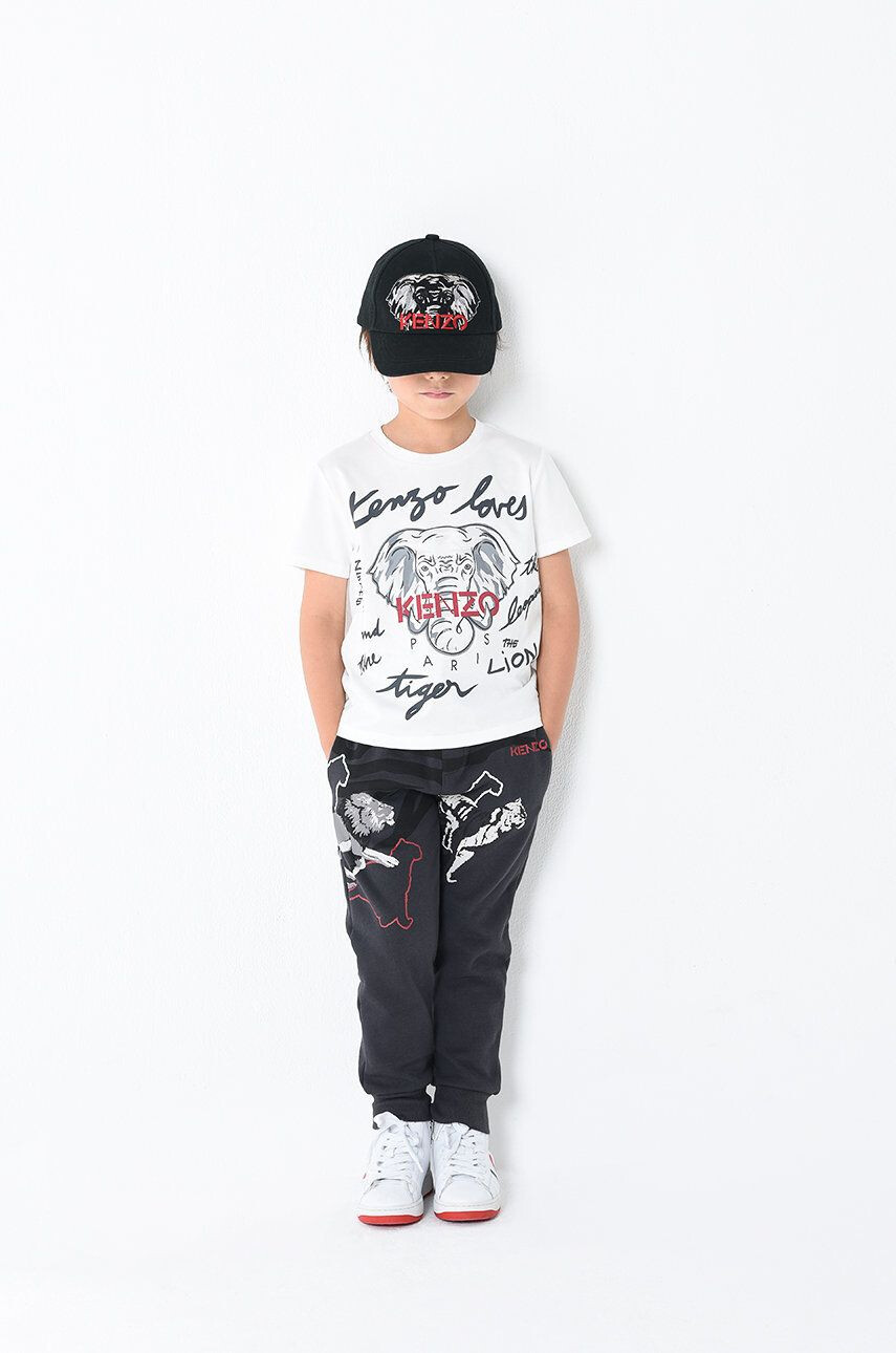 Kenzo kids Tricou de bumbac pentru copii - Pled.ro