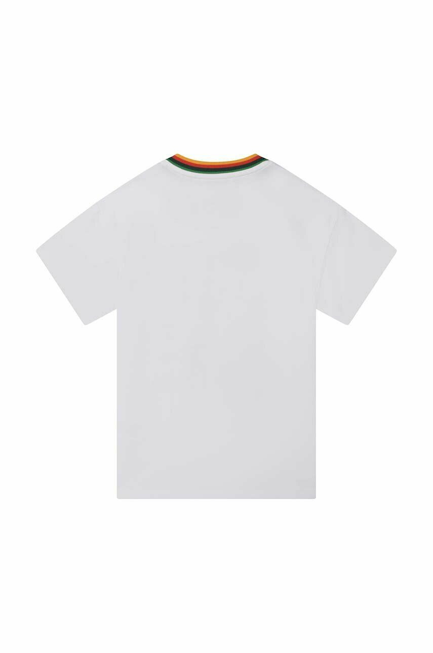 Kenzo kids tricou de bumbac pentru copii culoarea alb - Pled.ro