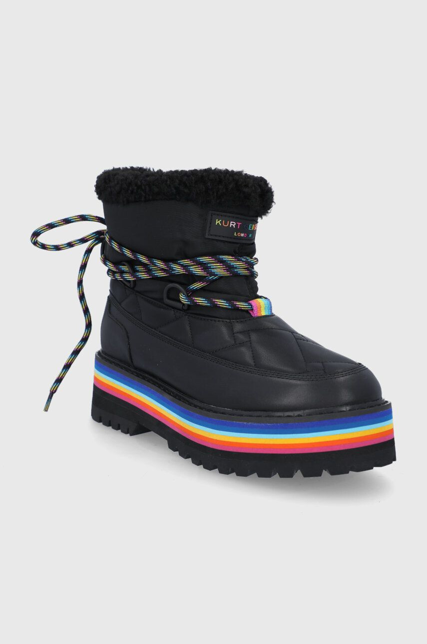 Kurt Geiger London Cizme de iarnă Toronto Rainbow culoarea negru - Pled.ro