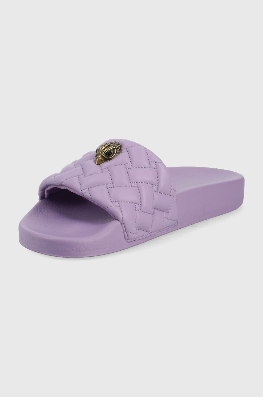 Kurt Geiger London papuci femei culoarea violet - Pled.ro