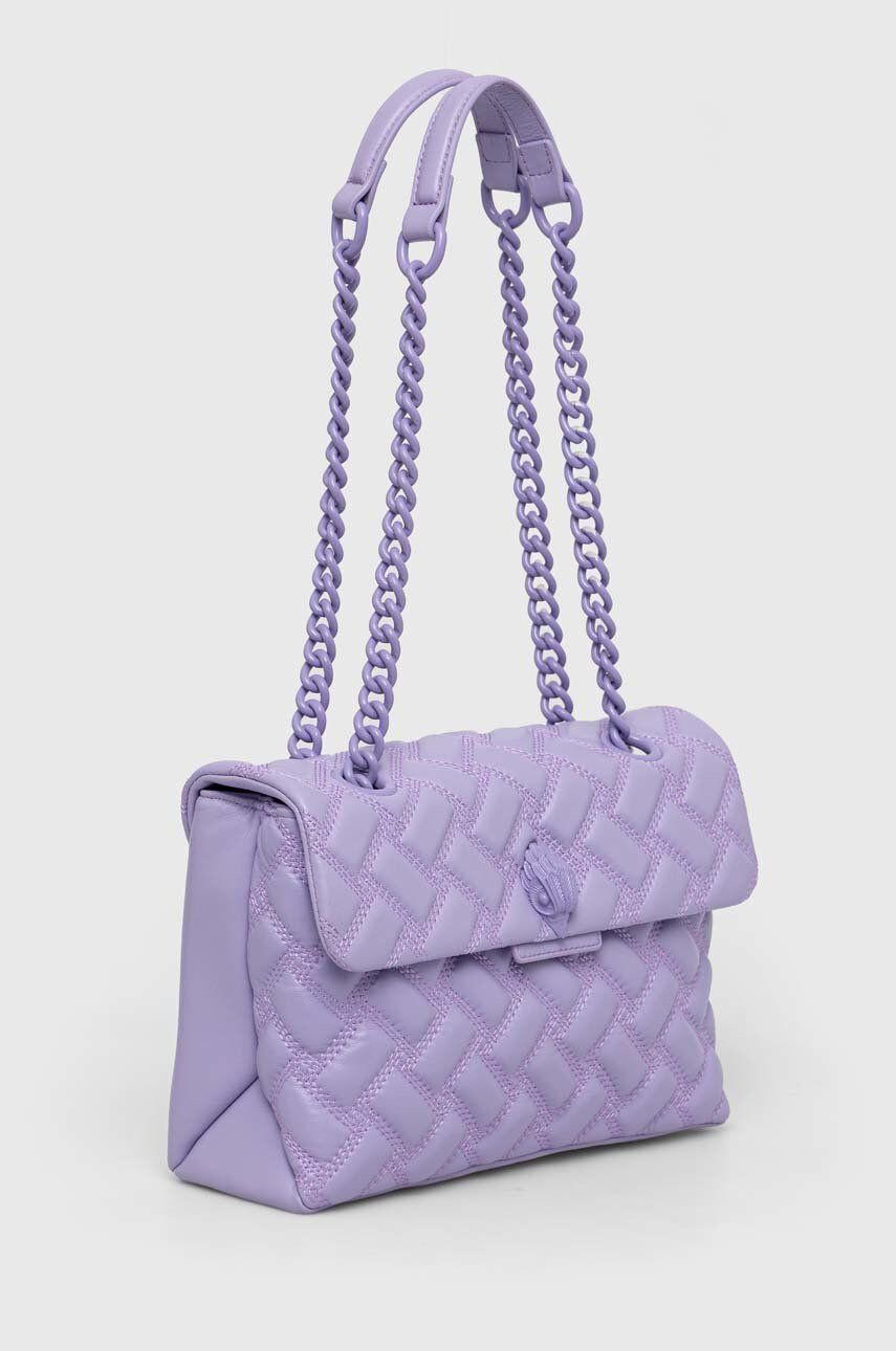 Kurt Geiger London poseta de piele culoarea violet - Pled.ro