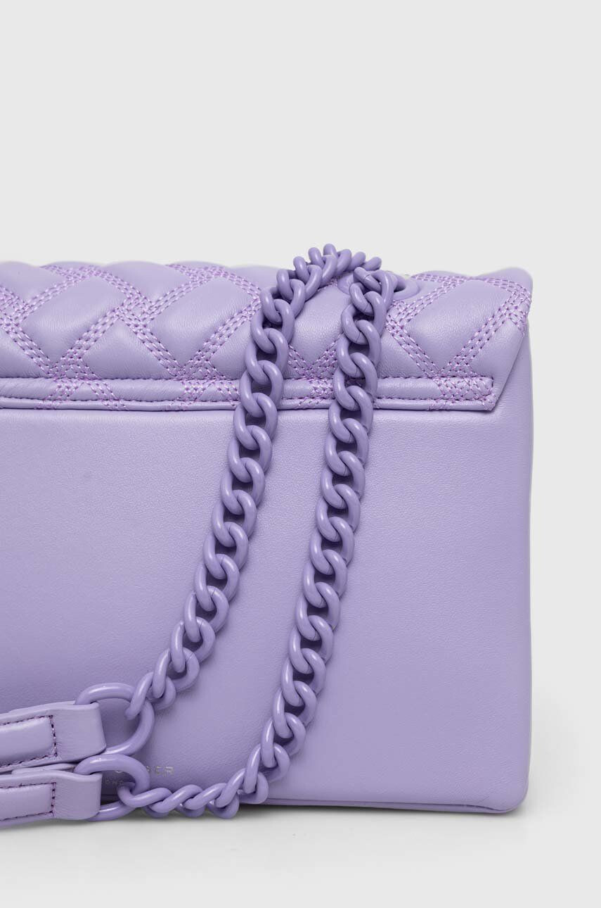 Kurt Geiger London poseta de piele culoarea violet - Pled.ro