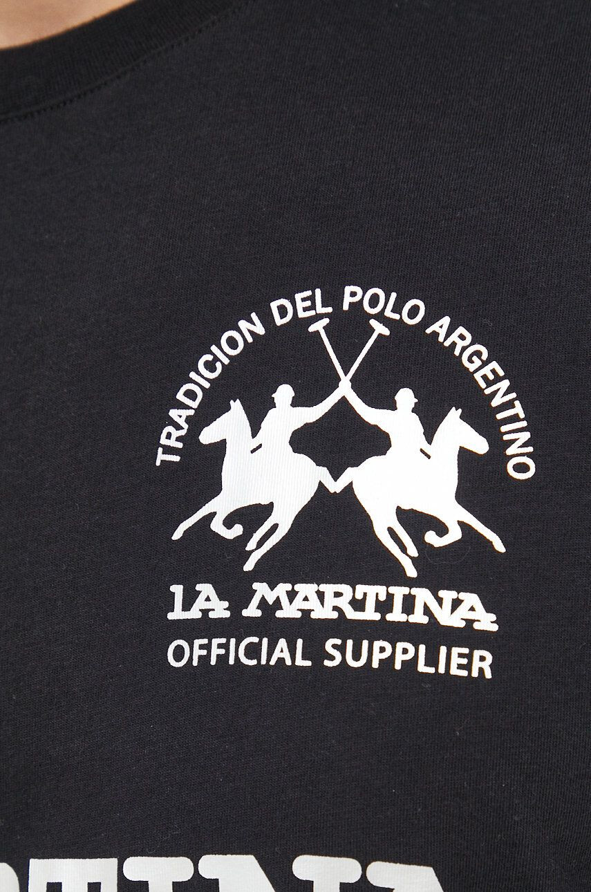 La Martina tricou din bumbac - Pled.ro