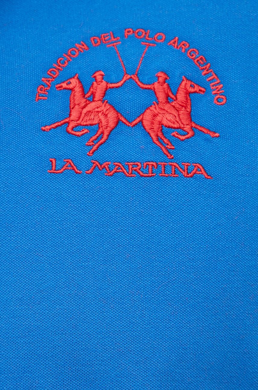 La Martina tricou polo barbati $nzKolor $nzWzor - Pled.ro