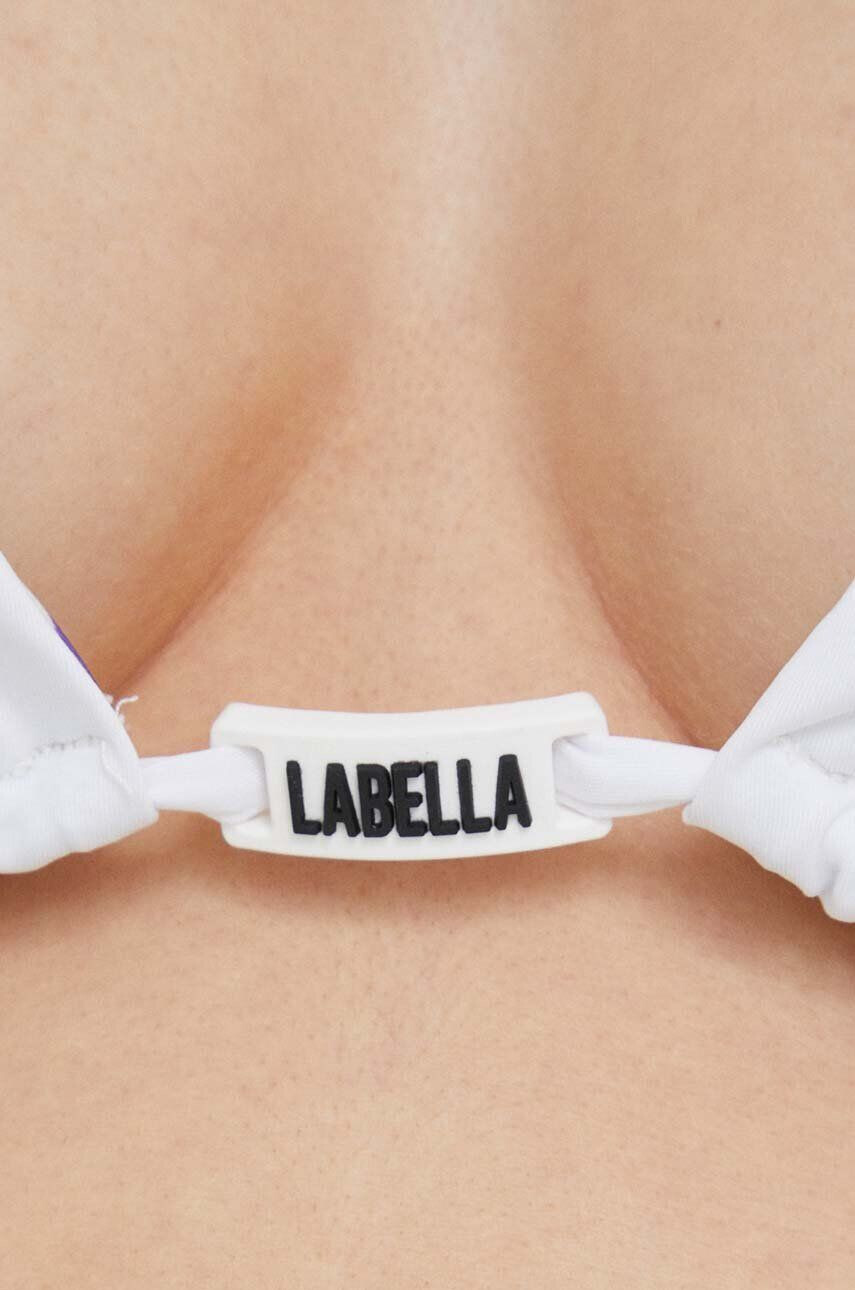 Labellamafia costum de baie din două piese culoarea alb cupa moale - Pled.ro