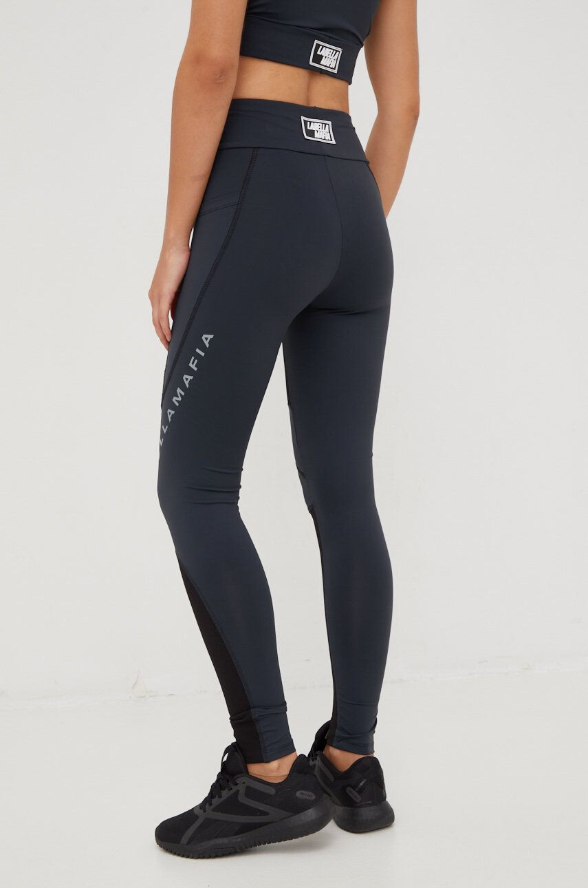 Labellamafia leggins de antrenament Unbroken femei culoarea gri modelator - Pled.ro