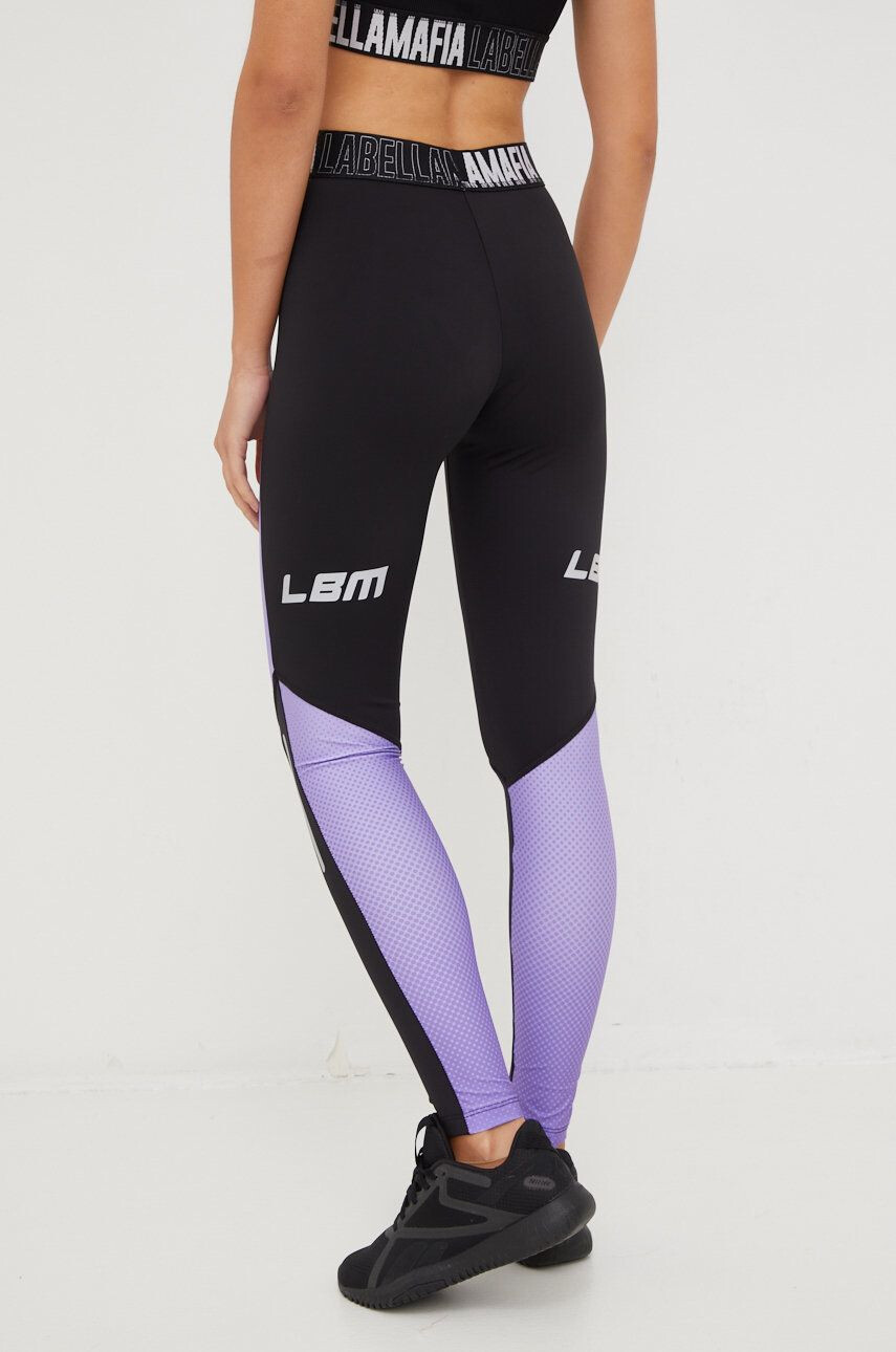 Labellamafia leggins de antrenament Cycling femei culoarea negru modelator - Pled.ro