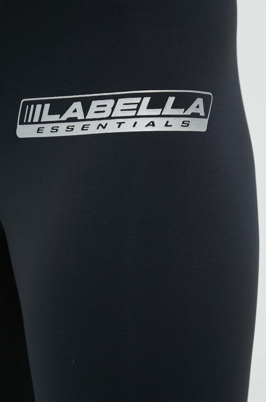 Labellamafia leggins de antrenament Essentials femei culoarea negru cu imprimeu - Pled.ro