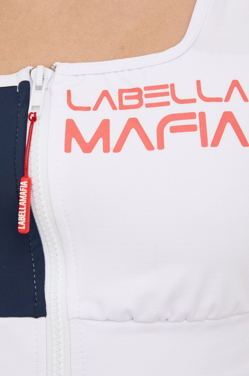 Labellamafia top de antrenament Gravity culoarea albastru marin modelator - Pled.ro