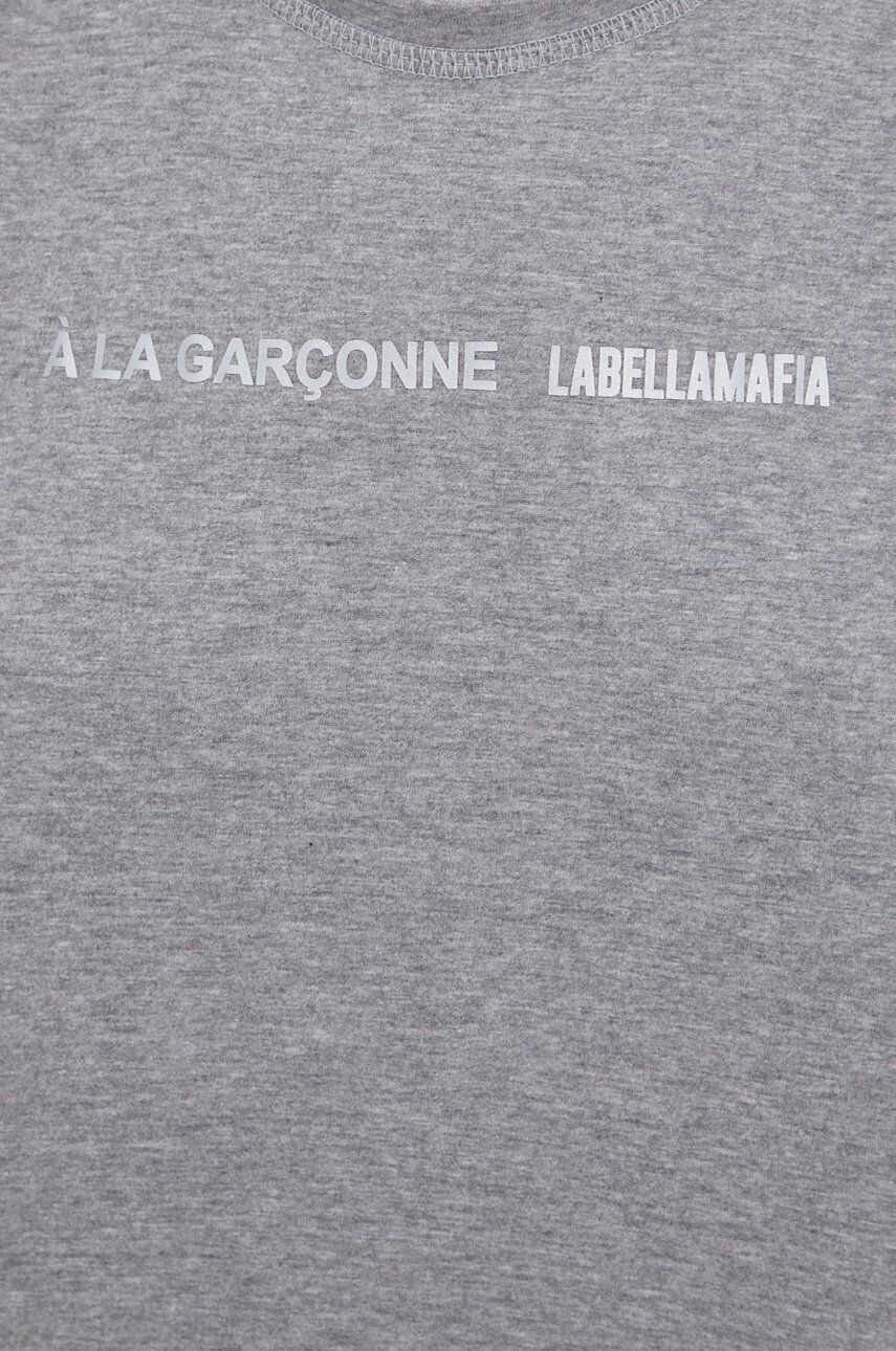 Labellamafia tricou femei culoarea gri - Pled.ro