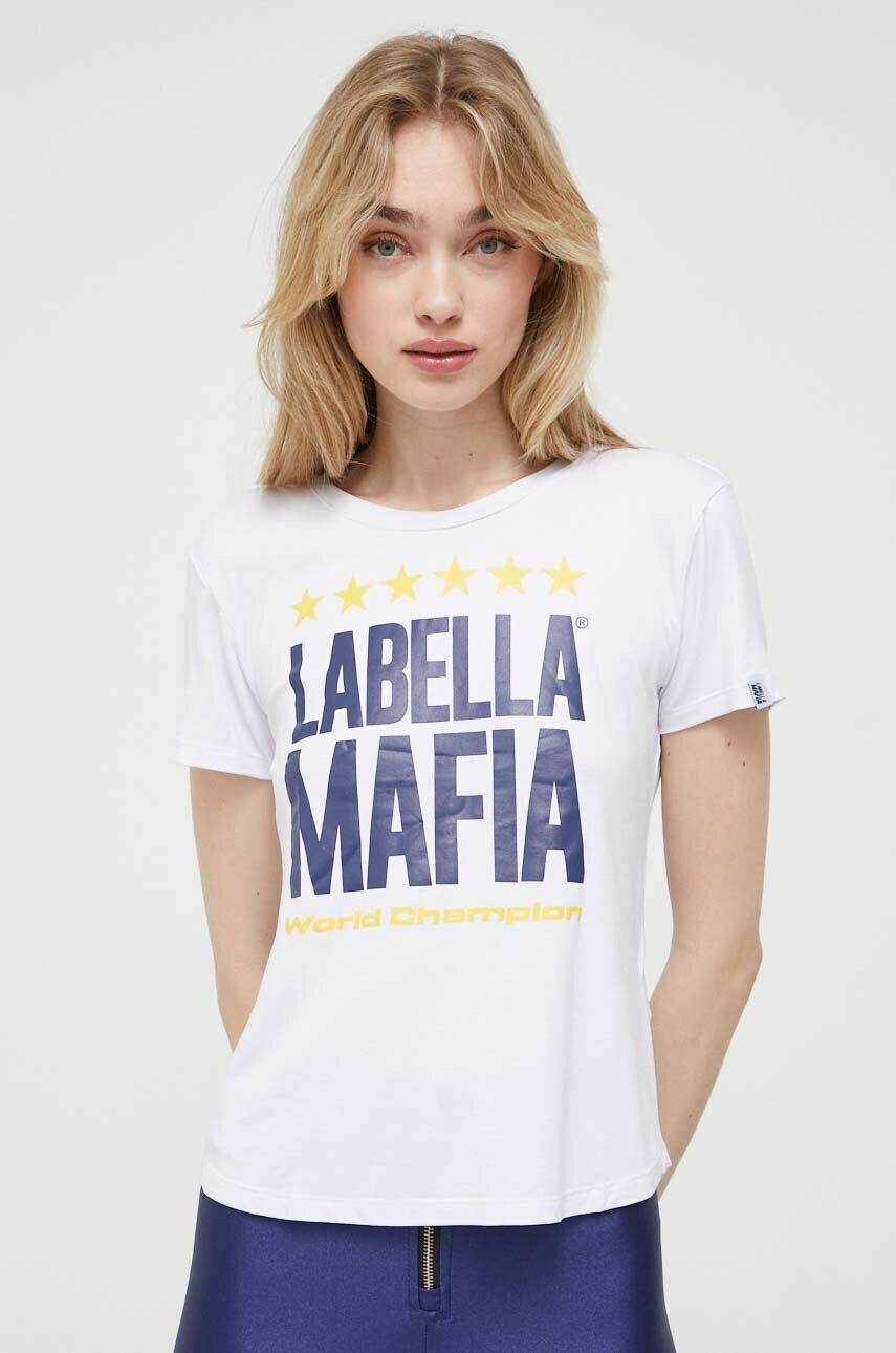 Labellamafia tricou femei culoarea alb - Pled.ro