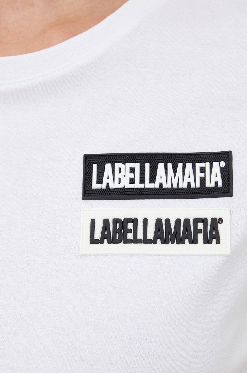 Labellamafia tricou de antrenament Go On culoarea alb - Pled.ro