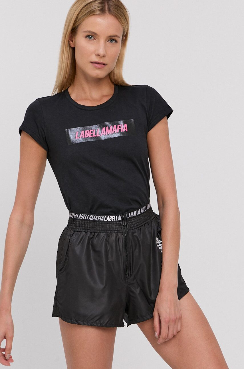 Labellamafia Tricou din bumbac culoarea negru - Pled.ro