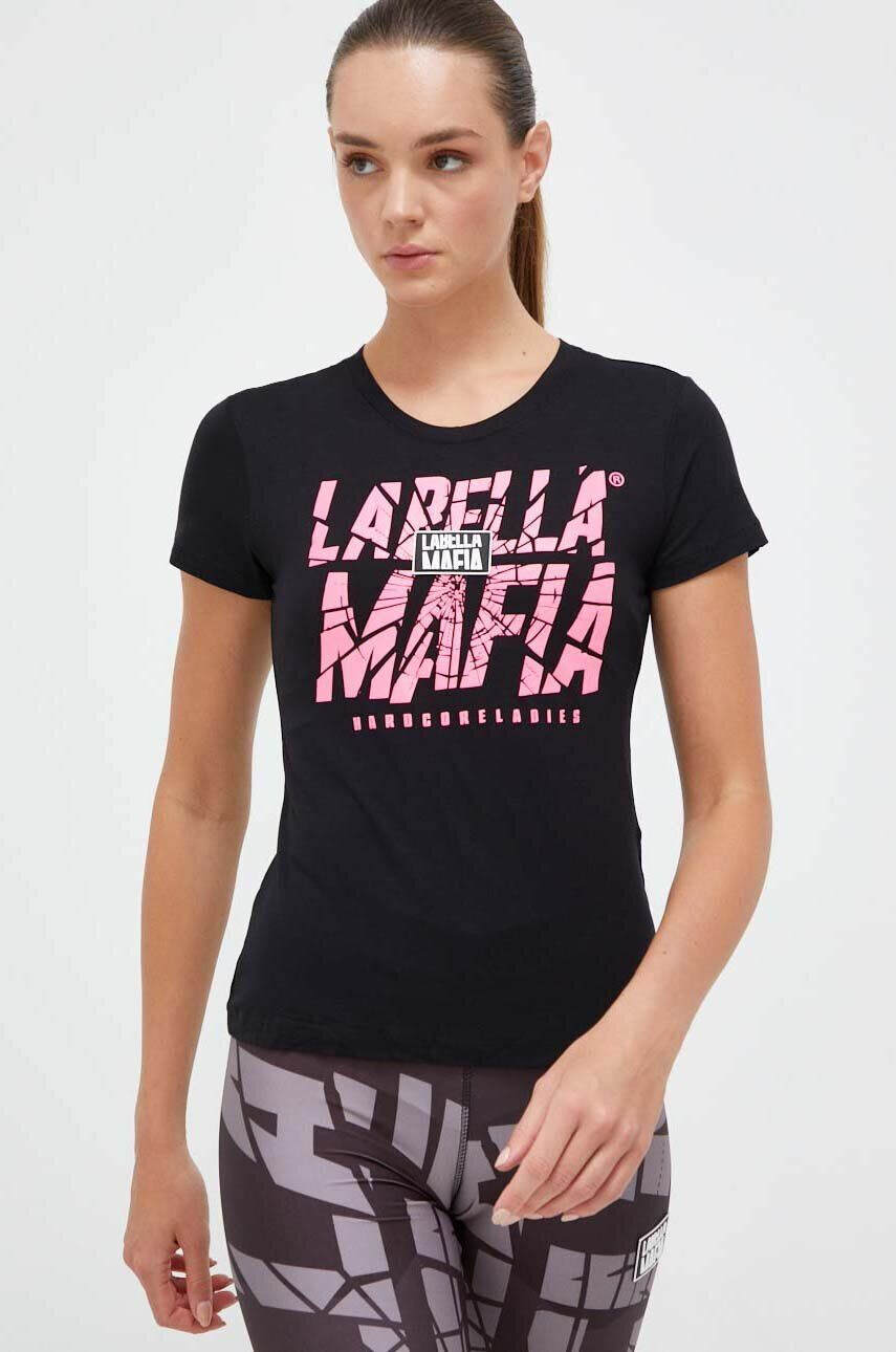 Labellamafia tricou Hardcore Ladies femei culoarea negru - Pled.ro