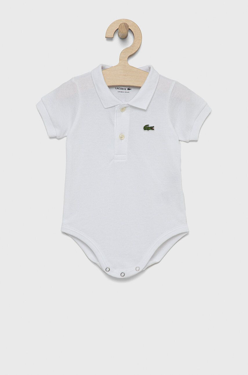 Lacoste culoarea alb - Pled.ro