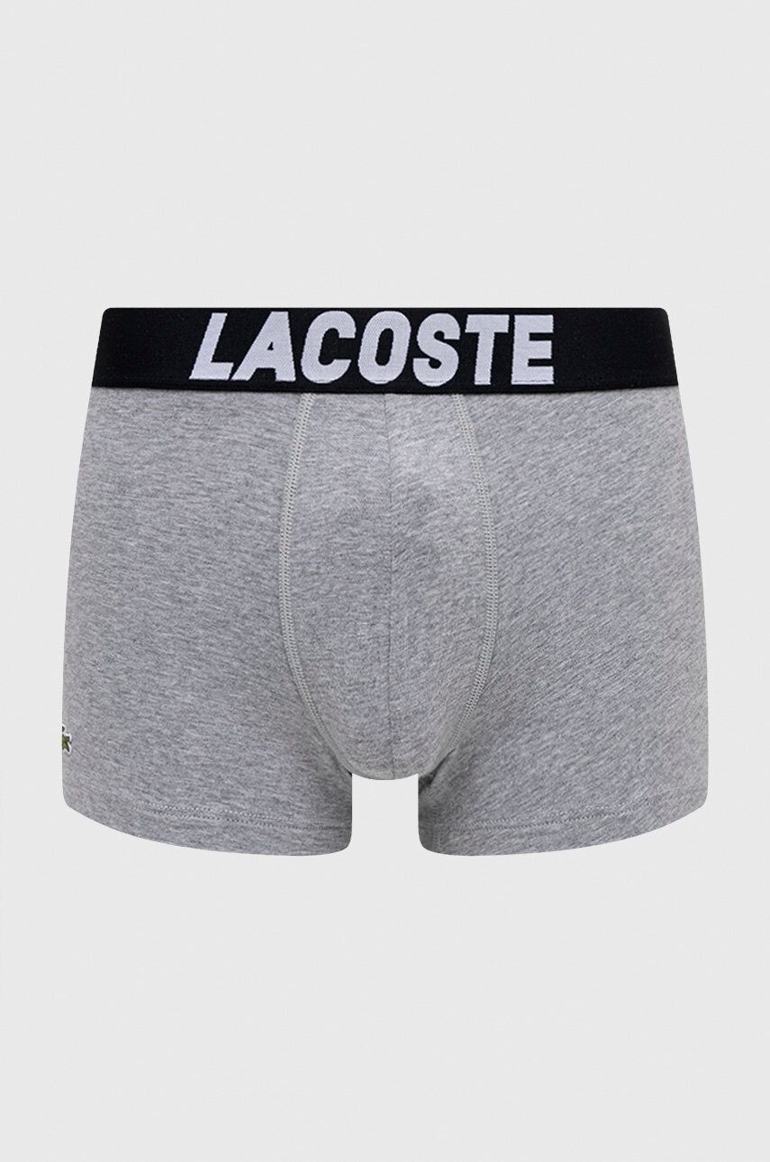 Lacoste Lasoste boxeri (3-pack) barbati culoarea negru - Pled.ro