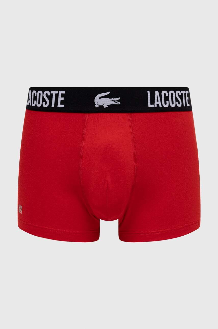 Lacoste boxeri 3-pack barbati culoarea negru - Pled.ro