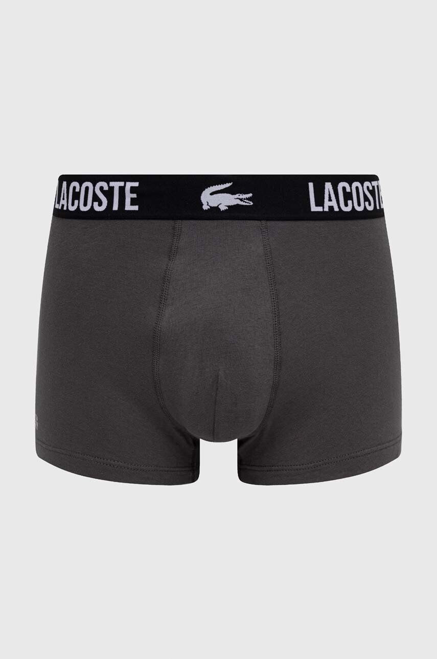 Lacoste boxeri 3-pack barbati culoarea negru - Pled.ro