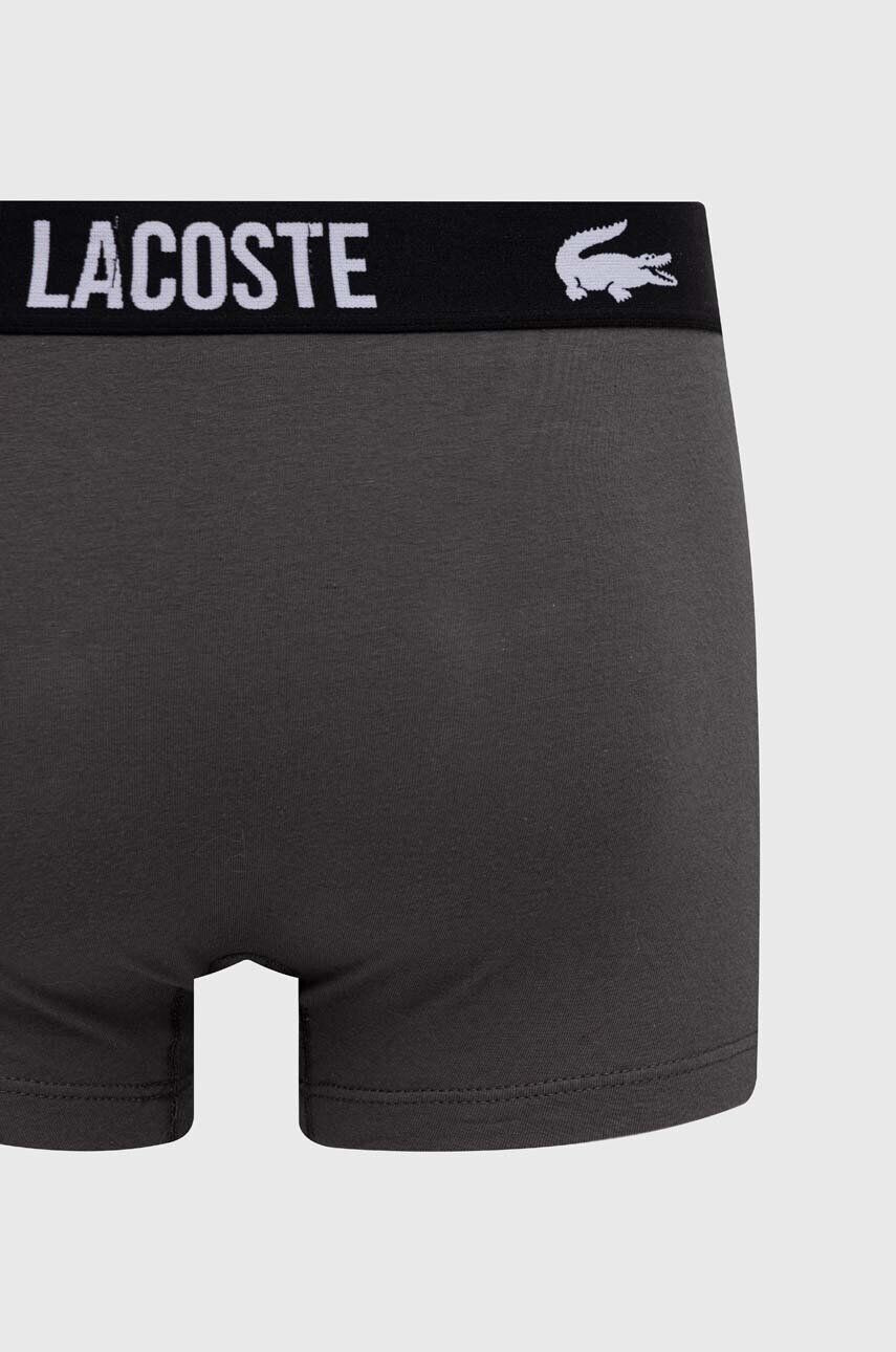 Lacoste boxeri 3-pack barbati culoarea negru - Pled.ro