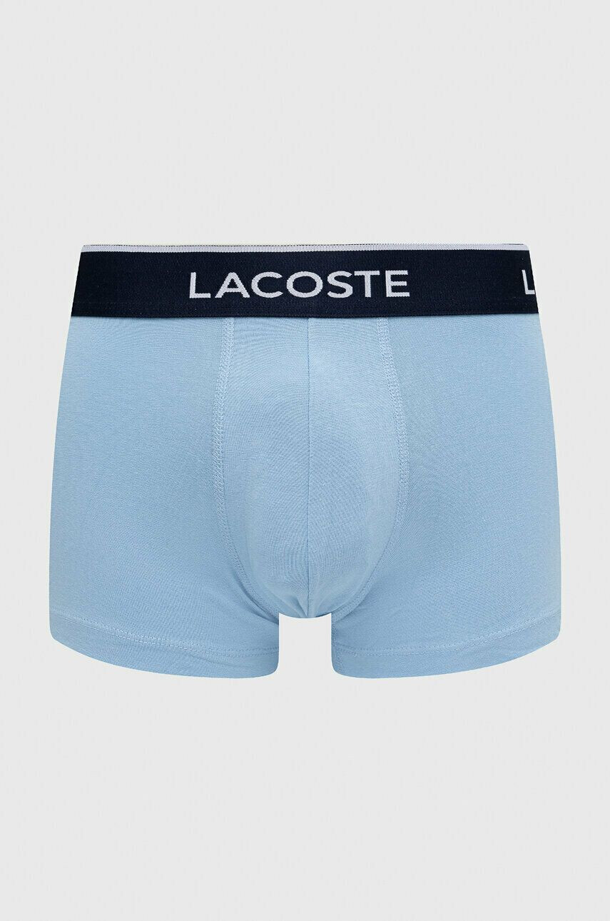 Lacoste boxeri 3-pack barbati culoarea albastru marin 5H3389-NUA - Pled.ro