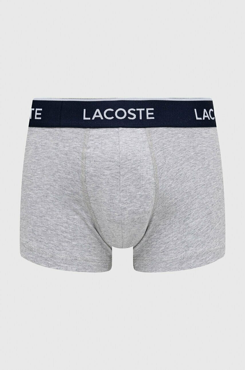 Lacoste boxeri 3-pack barbati culoarea albastru marin 5H3389-NUA - Pled.ro