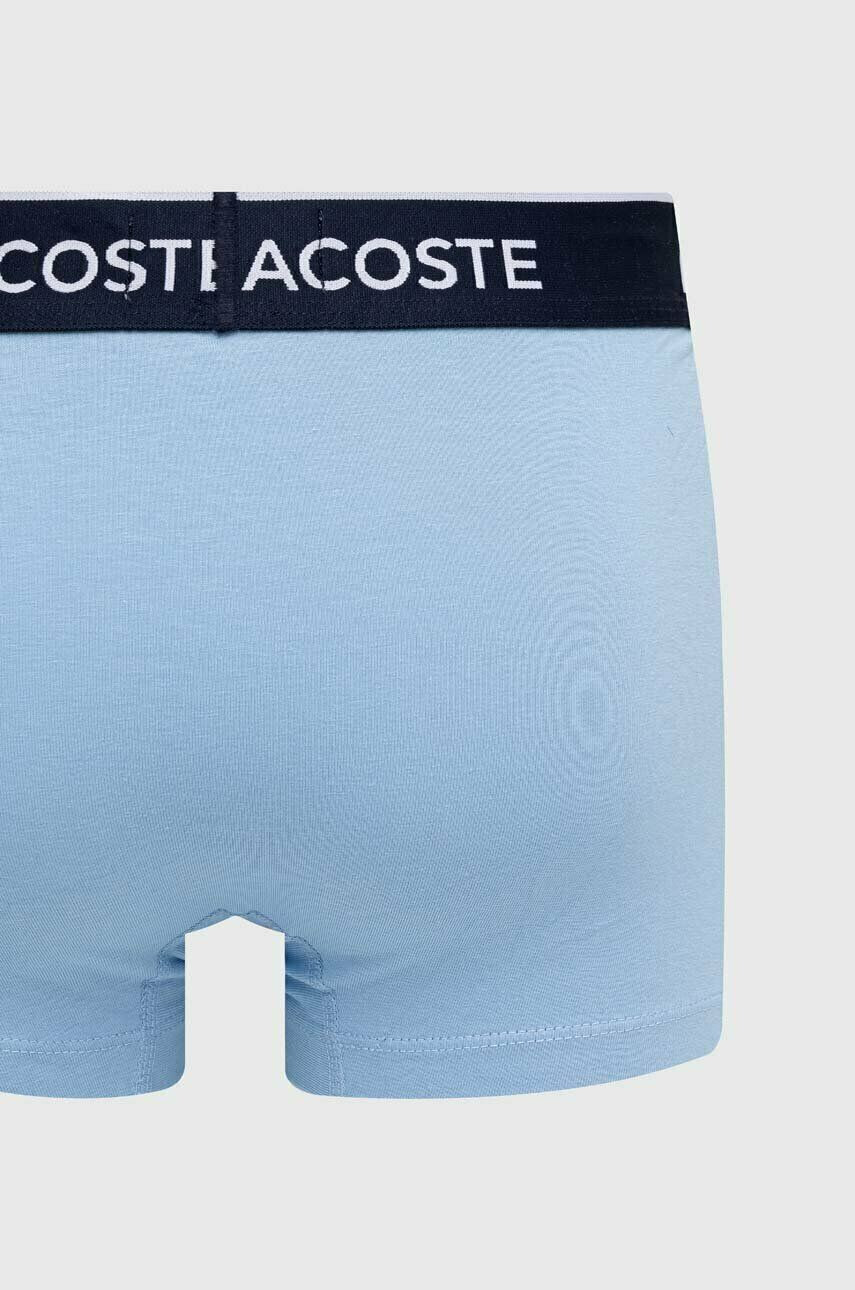 Lacoste boxeri 3-pack barbati culoarea albastru marin 5H3389-NUA - Pled.ro