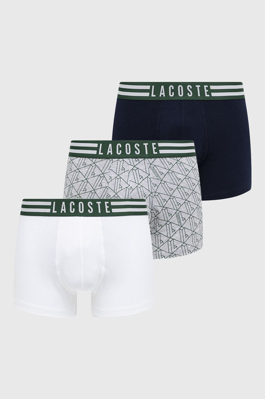 Lacoste boxeri 3-pack barbati culoarea rosu - Pled.ro