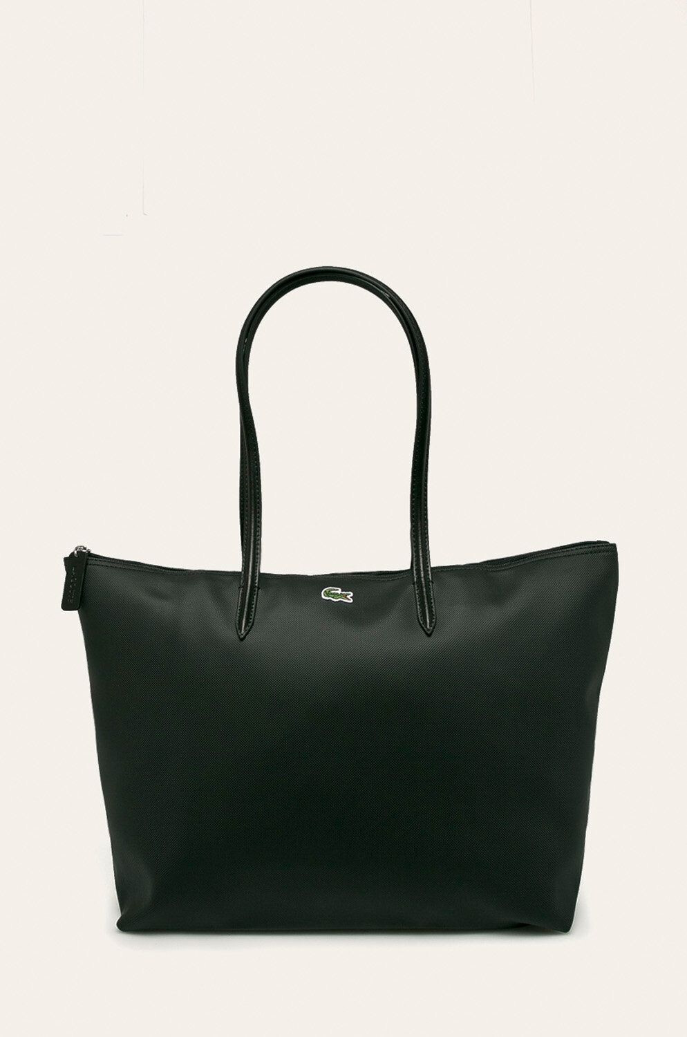 Lacoste poseta culoarea negru - Pled.ro