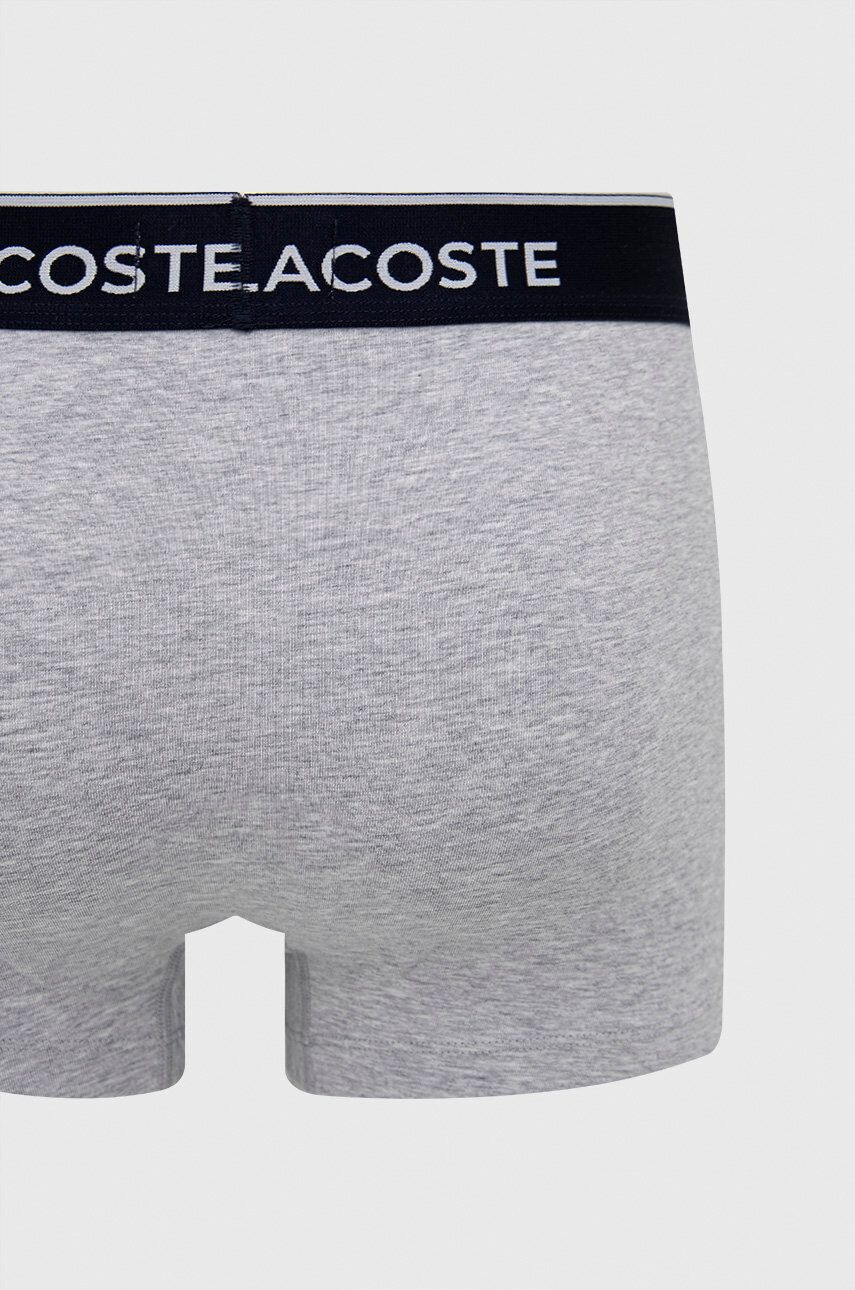 Lacoste Lasoste boxeri (3-pack) barbati culoarea gri 5H3389-NUA - Pled.ro