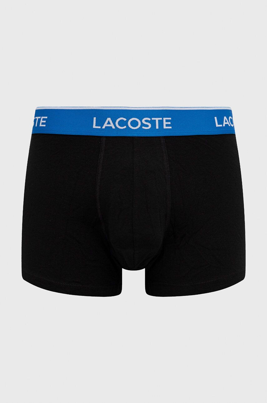 Lacoste Lasoste lenjerie funcționala (3-pack) barbati culoarea negru 5H3401-9CR - Pled.ro