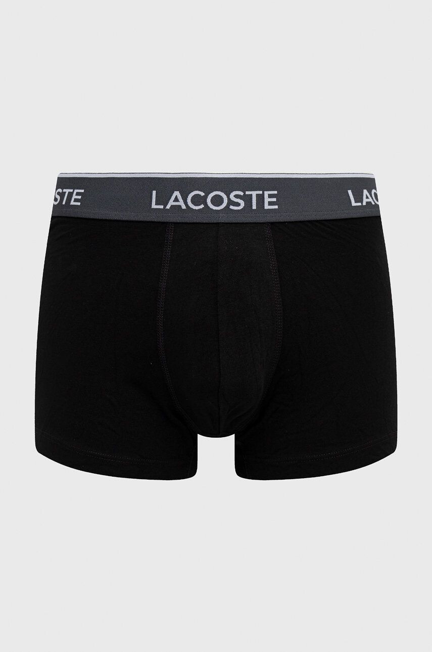 Lacoste Lasoste lenjerie funcționala (3-pack) barbati culoarea negru 5H3401-9CR - Pled.ro