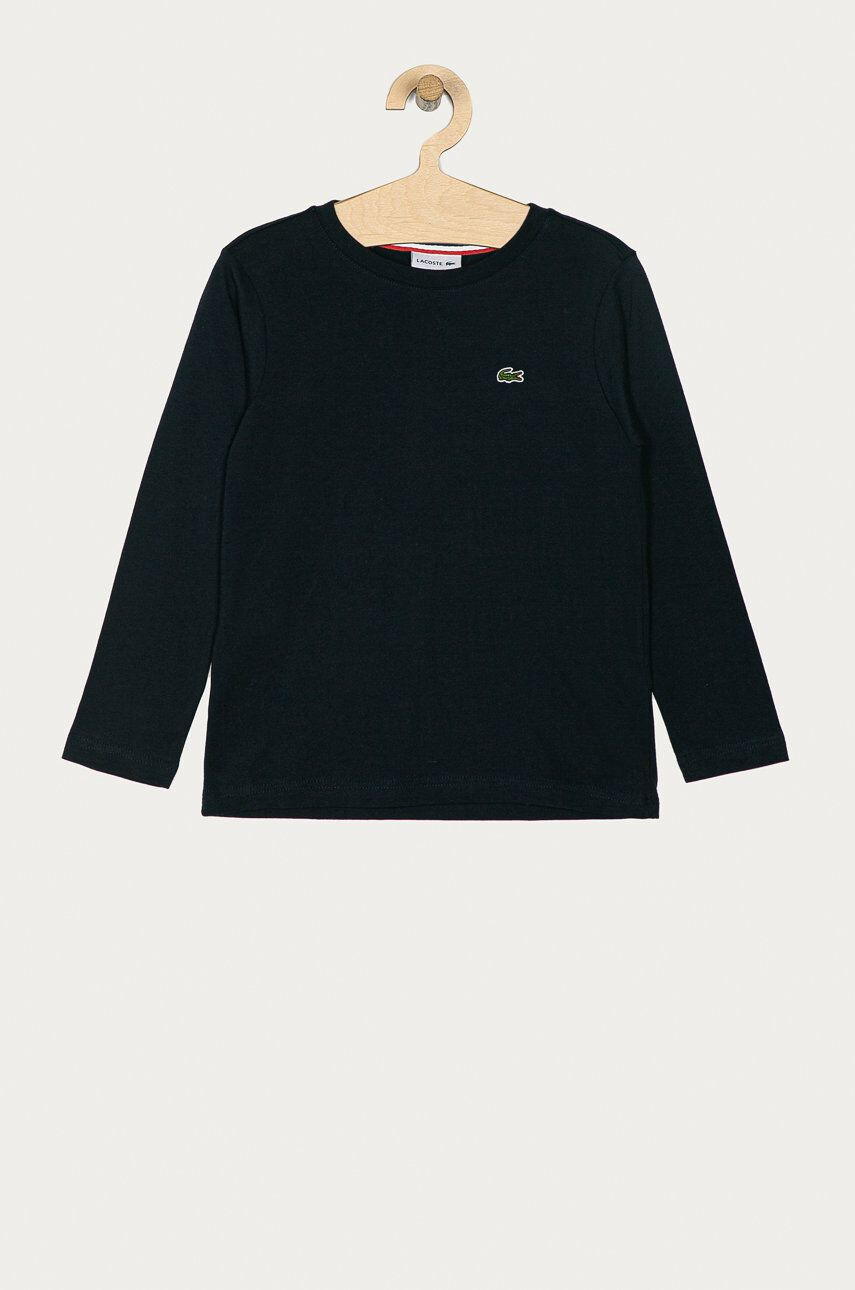 Lacoste Longsleeve din bumbac pentru copii - Pled.ro