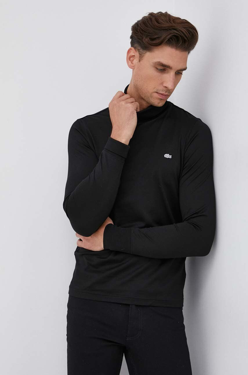 Lacoste Longsleeve din bumbac - Pled.ro