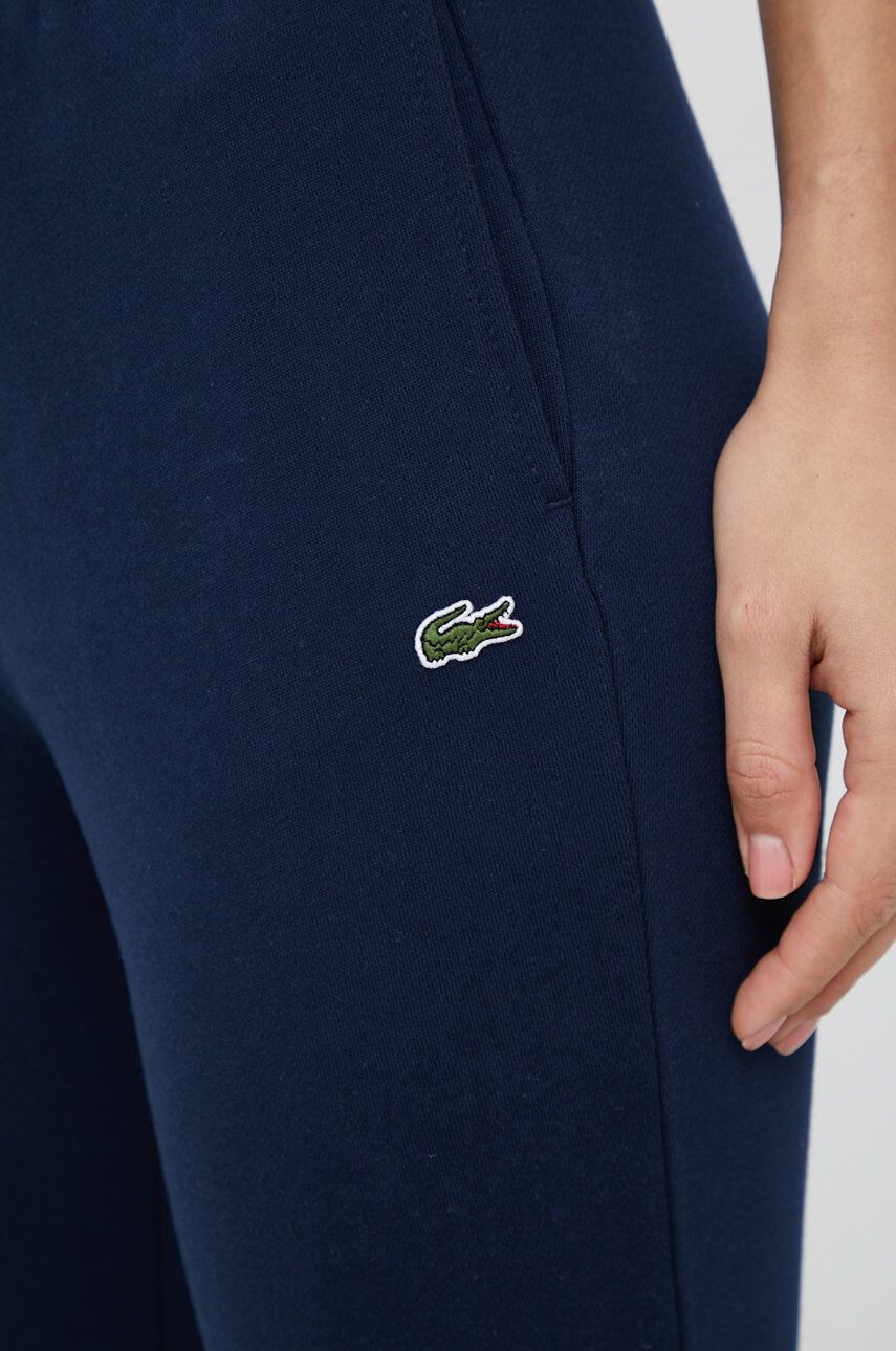 Lacoste pantaloni de trening femei culoarea albastru marin - Pled.ro