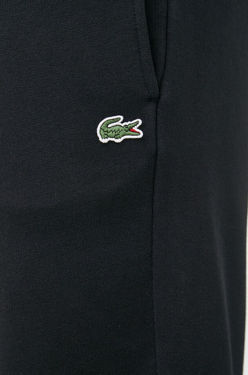 Lacoste pantaloni de trening culoarea negru melanj - Pled.ro