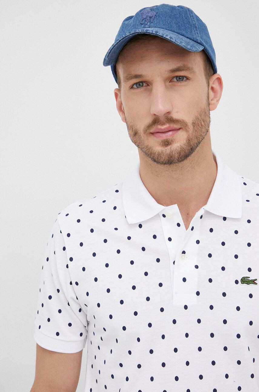 Lacoste polo de bumbac - Pled.ro