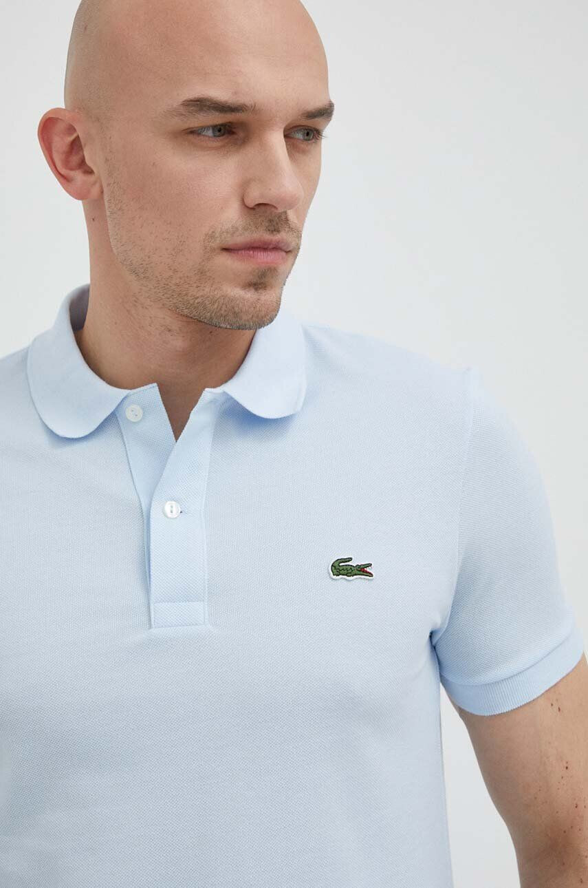 Lacoste polo de bumbac neted PH4012-001 - Pled.ro