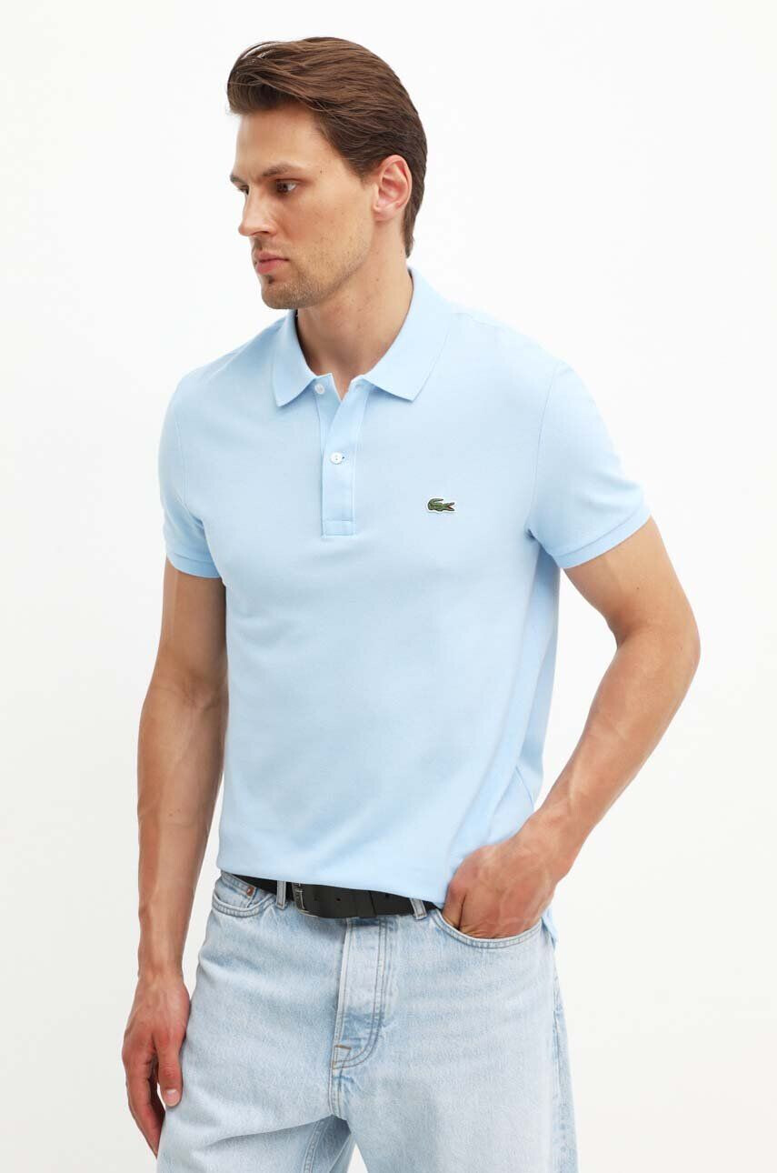 Lacoste polo de bumbac neted PH4012-001 - Pled.ro