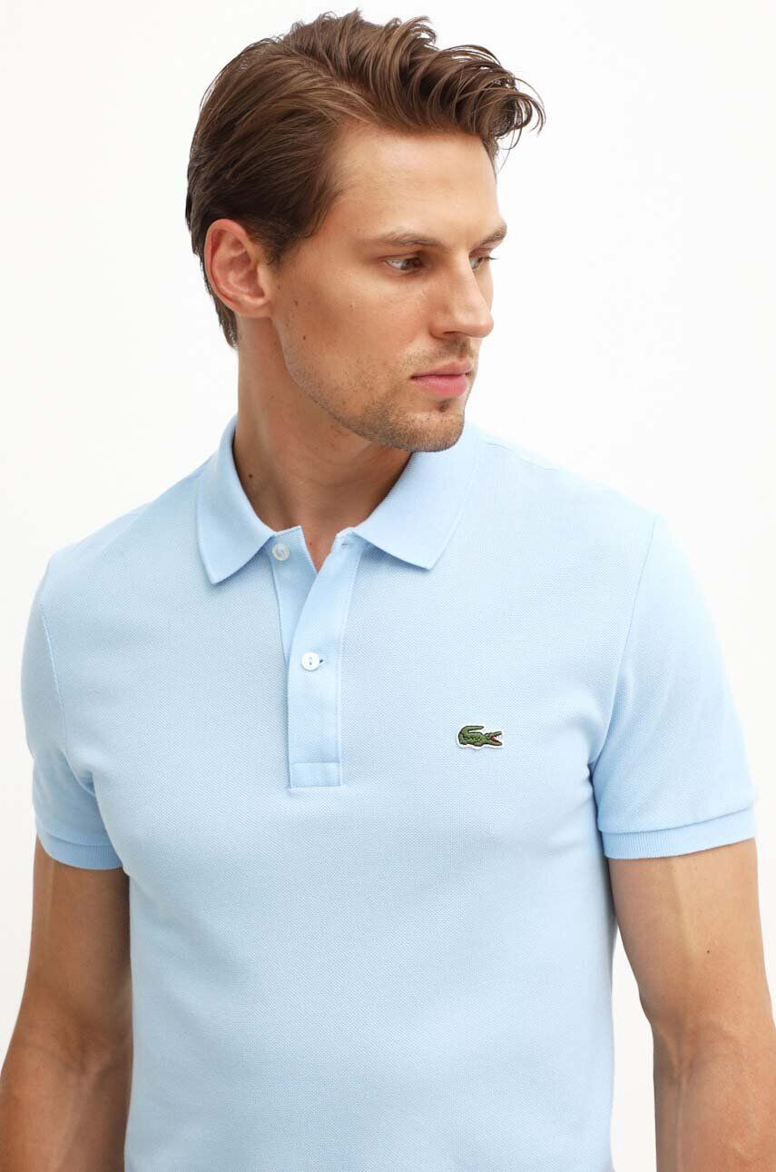 Lacoste polo de bumbac neted PH4012-001 - Pled.ro