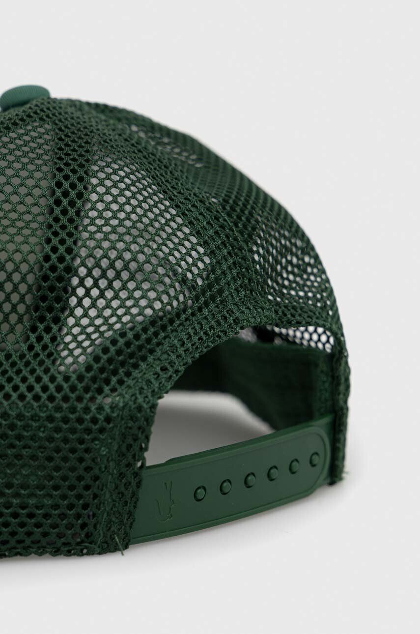 Lacoste sapca culoarea verde modelator - Pled.ro