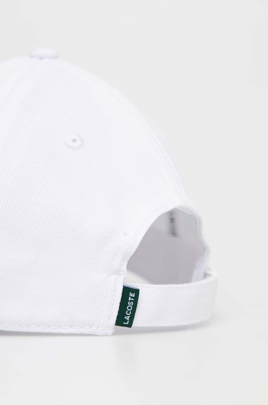 Lacoste șapcă de baseball din bumbac neted RK0440-031 - Pled.ro